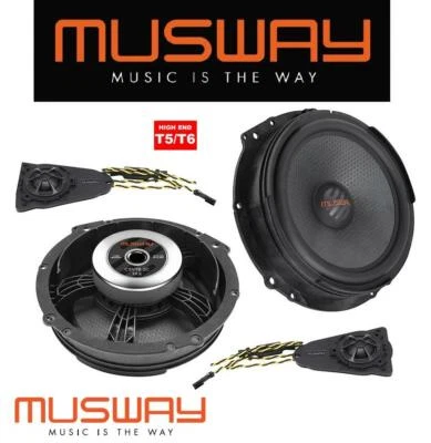 MUSWAY CSVT8.2C Lautsprecher Sound Upgrade Volkswagen VW T5 und VW T6 Fronttür - Bild 1 von 4