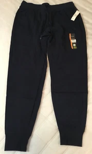 NWT Athletic Works Women's Athleisure Soft Joggers Sweatpants Navy Blue Size M - Picture 1 of 3