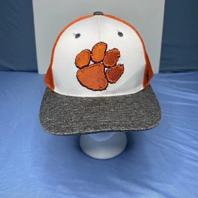 Clemson Tigers Hat by Zephyr Size Medium Fitted Stretch - Image 1 of 4