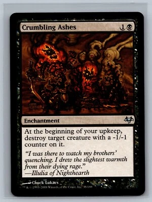 Magic The Gathering Eventide Crumbling Ashes #35/180 MTG TCG CCG - Image 1 of 2