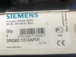 SIEMENS SONAR NÄHERUNGSSCHALTER 3RG6012-3AF01 3RG60123AF01 NEU - Bild 1 von 1