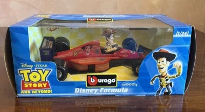 Walt Disney Burago - Disney Formula 1/24 - Toy Story Woody - Immagine 1 di 4