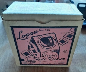 Slide Viewer Logan No. 210 Magna-view Electric Desktop With Box - Picture 1 of 10