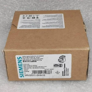 NEW SIEMENS 1PC Circuit Breaker 3RV2011-0HA10 0.55-0.8A free ship - Picture 1 of 2