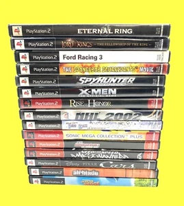 Lot of 15 SONY PS2 Games LoR, X-Men, Sonic, Cars, Need for Speed Disc Wear - Picture 1 of 10