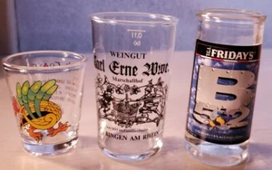 Lote de 3 gafas transparentes. Tostada irlandesa Carl Erne Wwe., TGI viernes, - Imagen 1 de 10