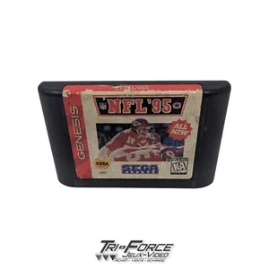 NFL' 95 Sega Genesis SG Authentic Cart ONLY tested free shipping - Bild 1 von 1