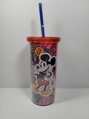 Vaso de viaje doble Disney Mickey Mouse 20 oz - Nuevo Foto 1 de 3