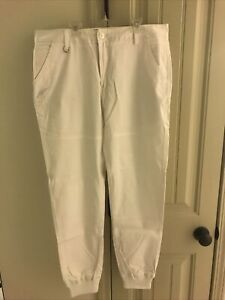 Publish Brand Joggers White Size 36 Pre-owned Rare