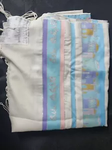 Tallit Talit Gebetstuch 100 % Wolle Modell Jerusalem Größe 55"" L x 71"" W Y-55 - Bild 1 von 7