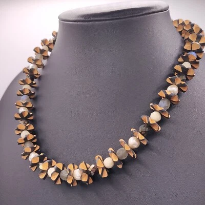 ⭐ Langani Halskette Collier Anhänger Armband Band Armreif Kette Silber 361 ⭐ - Bild 1 von 3