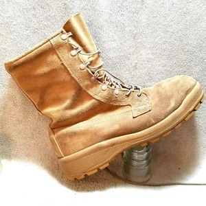 Belleville Mens ICWR Military Boots sz 11 R Gore-Tex lined Desert Tan 298 104 - Picture 1 of 12