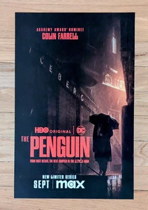 The Penguin DC HBO Max Colin Farrell Edizione Limitata 17"" x 11"" SDCC 2024" poster - Foto 1 di 2