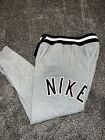 Nike Joggers Gray Loose Fit Sweatpants Logo Pockets Cn9127-063 Mens Sz S
