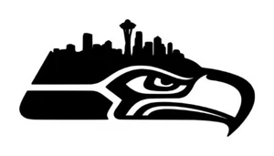 Seattle Seahawks City Decal #1 3"x6" Choose Color - Picture 1 of 2