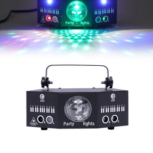 RGB Laser Projektor LED Bühnenlicht DMX Strobe Beam DJ Party Show Lichteffekt - Bild 1 von 22