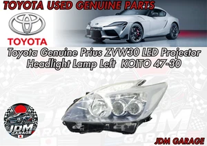 Toyota Genuine Prius ZVW30 LED Projector Headlight Lamp Left KOITO 47-30 - Foto 1 di 7