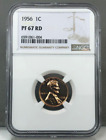 1956 PROOF LINCOLN CENT 1C NGC PF 67 RED