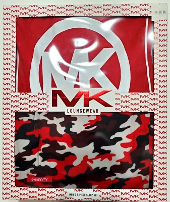 NUEVO CON ETIQUETAS Michael Kors LOUNGEWEAR Para hombres JUEGO DE DORMIR 2 Piezas Foto 1 de 4