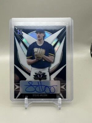 Steve Hajjar 2021 Leaf Valiant Navy Blue 62/75 - Image 1 of 2