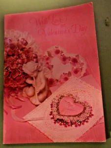 With Love On Valentine's Day by Aileen Fisher Hallmark Edition Book 1953 - Picture 1 of 6