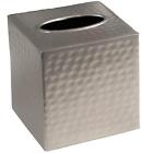 Monarch Abode 19427 Hand Hammered Tissue Box Square Cover Holder and Dispense.
