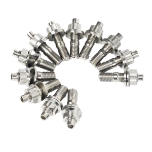 Titanium Exhaust Manifold Studs for Ford Falcon Barra | Grade5 12pc Kit - Picture 1 of 2