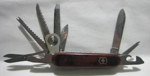 Victorinox Officer Suisse Switzerland Rostfrei Multi Swiss Army Knife 13 tools - Picture 1 of 7