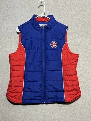Chicago Cubs Vest Jacket Genuine Merchandise GIII Emboidered Sports Adult XL - Image 1 of 4