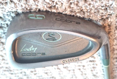 Lady Cobra Oversize 9 Iron Golf Club Graphite Shaft Womens RH 36.5" - Image 1 of 4