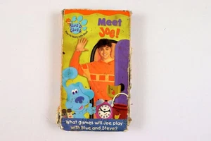 Blues Clues Meet Joe VHS Tape 2002 What Games Will Joe Play With Blue And Steve - Picture 1 of 6