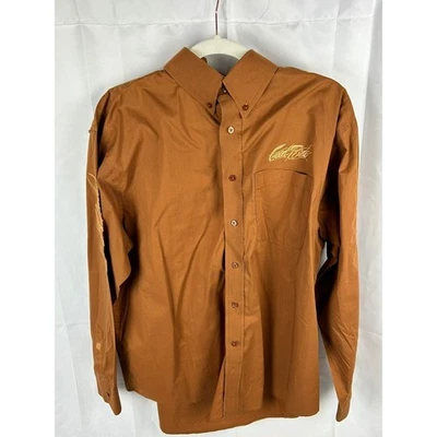 Camisa de manga larga Good Ride Life para hombre con cuello abotonado de whisky talla grande Foto 1 de 4