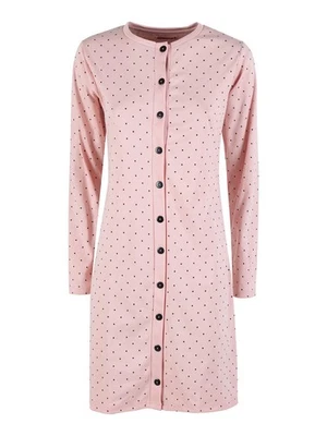 Linea Ambro Camicia da notte donna con bottoni a maniche lunghe - cipria - Imagen 1 de 3