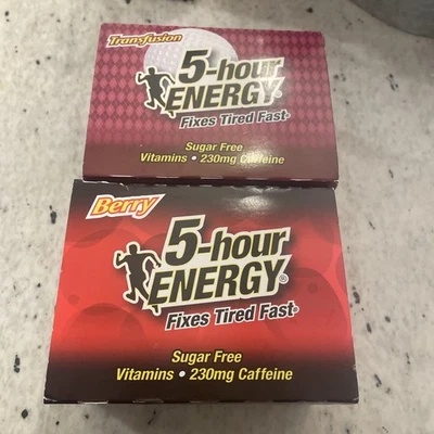 5 小时能量超强浆果 1.93 盎司无糖 12 个盒 — 第 1/4 张图片