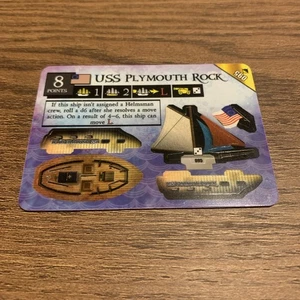 WizKids Pirates At Oceans Edge 095 Rare Plymouth Rock - Picture 1 of 2