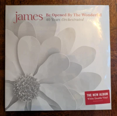 James – Be Opened By The Wonderful [2X White Vinyl Record LP] SEALED, BRAND NEW - Image 1 of 2