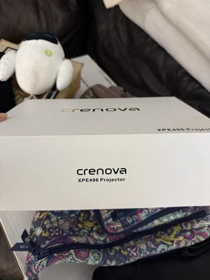 CRENOVA XPE496 Mini Projector Full HD 1080P and 170'' Display Supported - Image 1 of 4