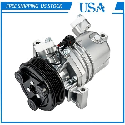 Compresor de aire acondicionado con embrague 59155 para Nissan Cube 11 Nissan Versa 2009-2013 1,6 L Foto 1 de 4