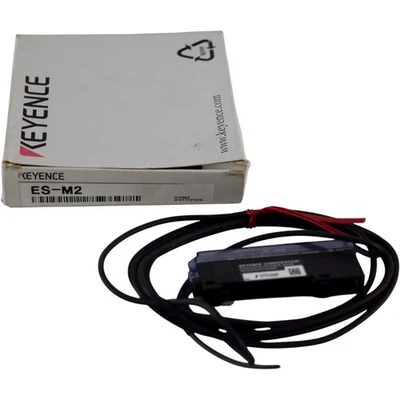 NEW Keyence ES-M2 NPN Separate Amplifier Proximity Sensor Unit 12-24VDC  - Image 1 of 3