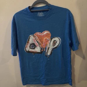Palace Inflator P-Logo Tri-Ferg Balloon T-Shirt Blue FW20 Men's M AUTHENTIC - Picture 1 of 3