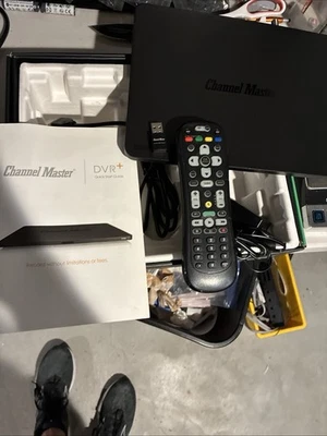 Channel Master DVR+ OTA Antenna DVD Recorder CM-7500GB16 W/ Remote Manual & USB - Image 1 of 4