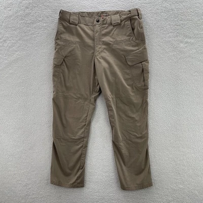 Pantalones tácticos 5.11 para hombre 36x30 beige Stryke cargo Ripstop trabajo utilitario militar Foto 1 de 4