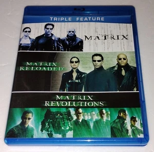 The Matrix, The Matrix Reloaded, The Matrix Revolutions (Blu-ray, 2003) Trilogy  - Bild 1 von 4