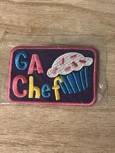 GA Chef (Backen oder Kochen) Aufnäher (Girls In Action) Kinderclub Ministerium - Bild 1 von 2