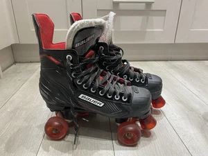 Bauer NS size UK 10.5 width R men's adult quad inline roller skates - Picture 1 of 7