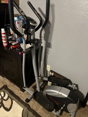 Sunny Health and Fitness Elliptical Machine Indoor Fitness Equipment - Image 1 of 3