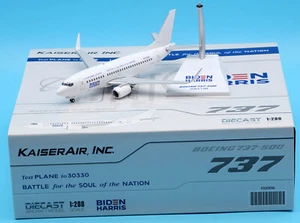 JC Wings 1:200 Color de Casa Boeing B737-500 Avión Diecast Jet Modelo N732KA - Imagen 1 de 12