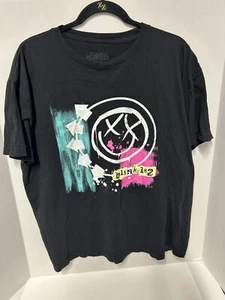 Blink 182 -Xlg Black T-shirt -Self Titled- Pop Punk Tour Band - Picture 1 of 3