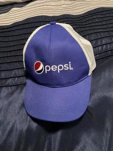 Pepsi Blue SnapBack Trucker Hat Worn Once - Picture 1 of 1