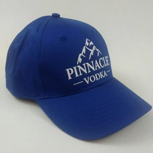 Pinnacle Vodka Mountain Peak Blue Snapback Baseball Cap - Picture 1 of 7